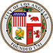 Logo of the City of Los Angeles, founded in 1781